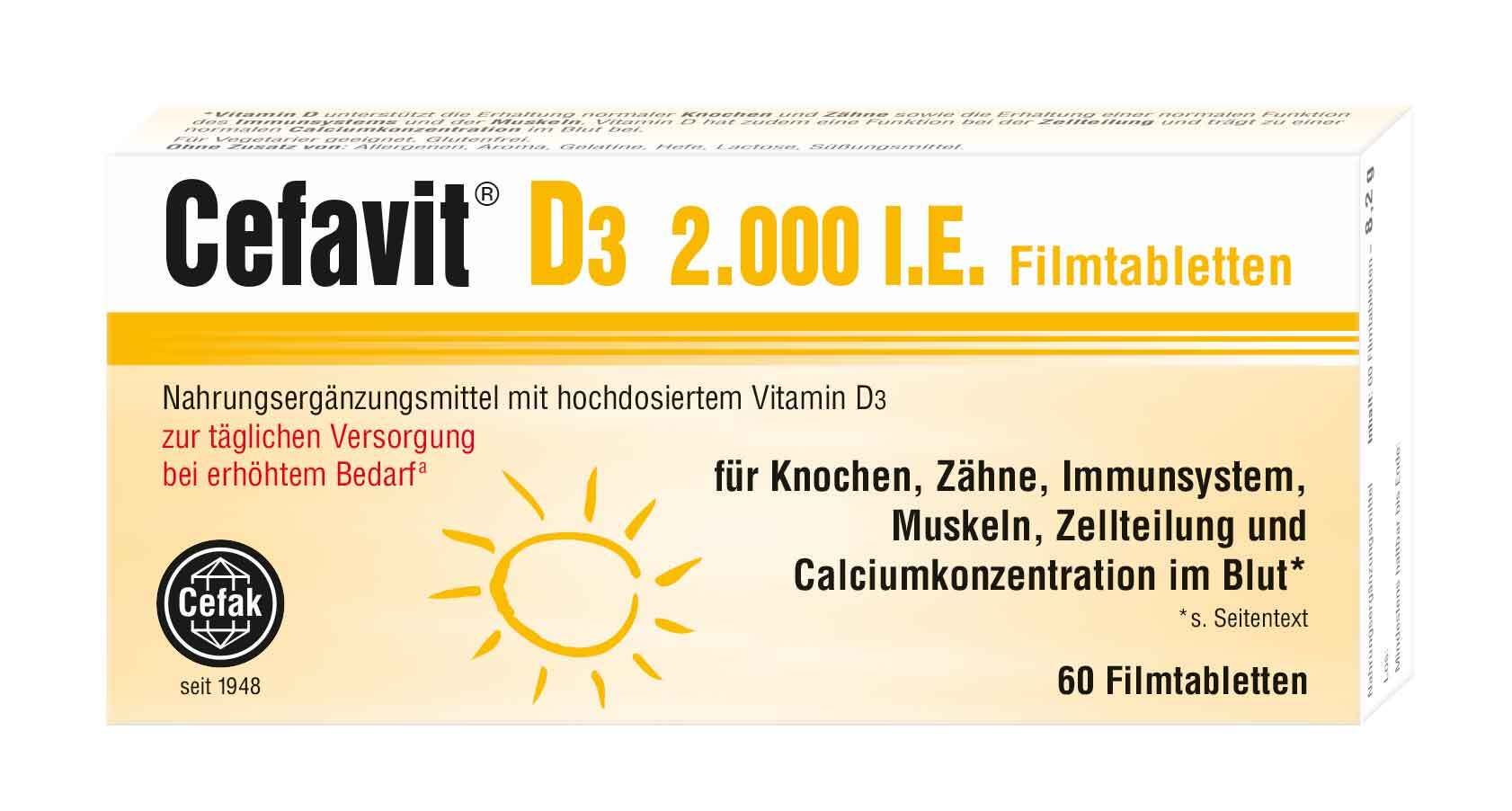 Cefavit® D3 2.000 I.E.