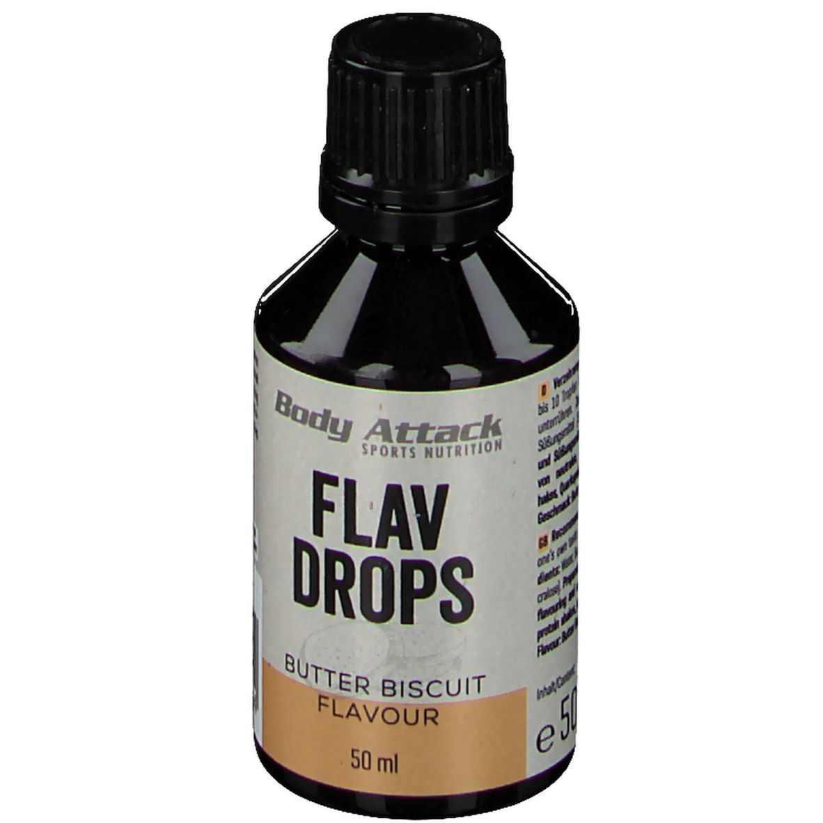 Body Attack Flav Drops Butter Biscuit