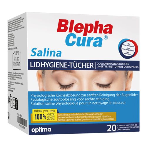 Image of BlephaCura® Salina Lidhygiene-Tücher