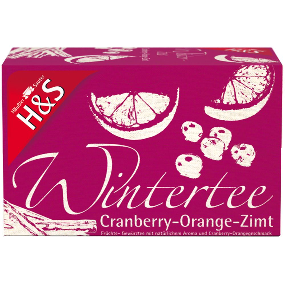 Image of H&S Wintertee Cranberry-Orange-Zimt