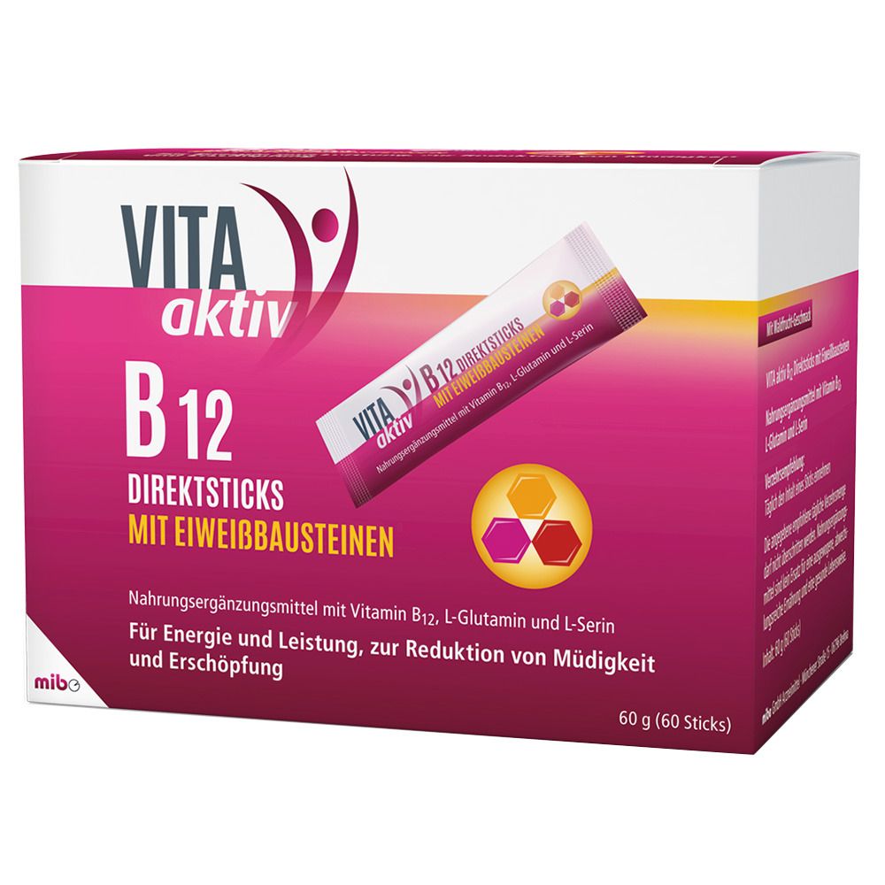 Image of VITA aktiv B12 DIREKTSTICKS mit Eiweißbausteinen