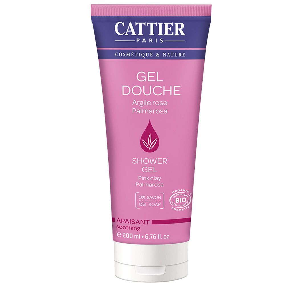 CATTIER Pflegendes Duschgel Rosa Heilerde