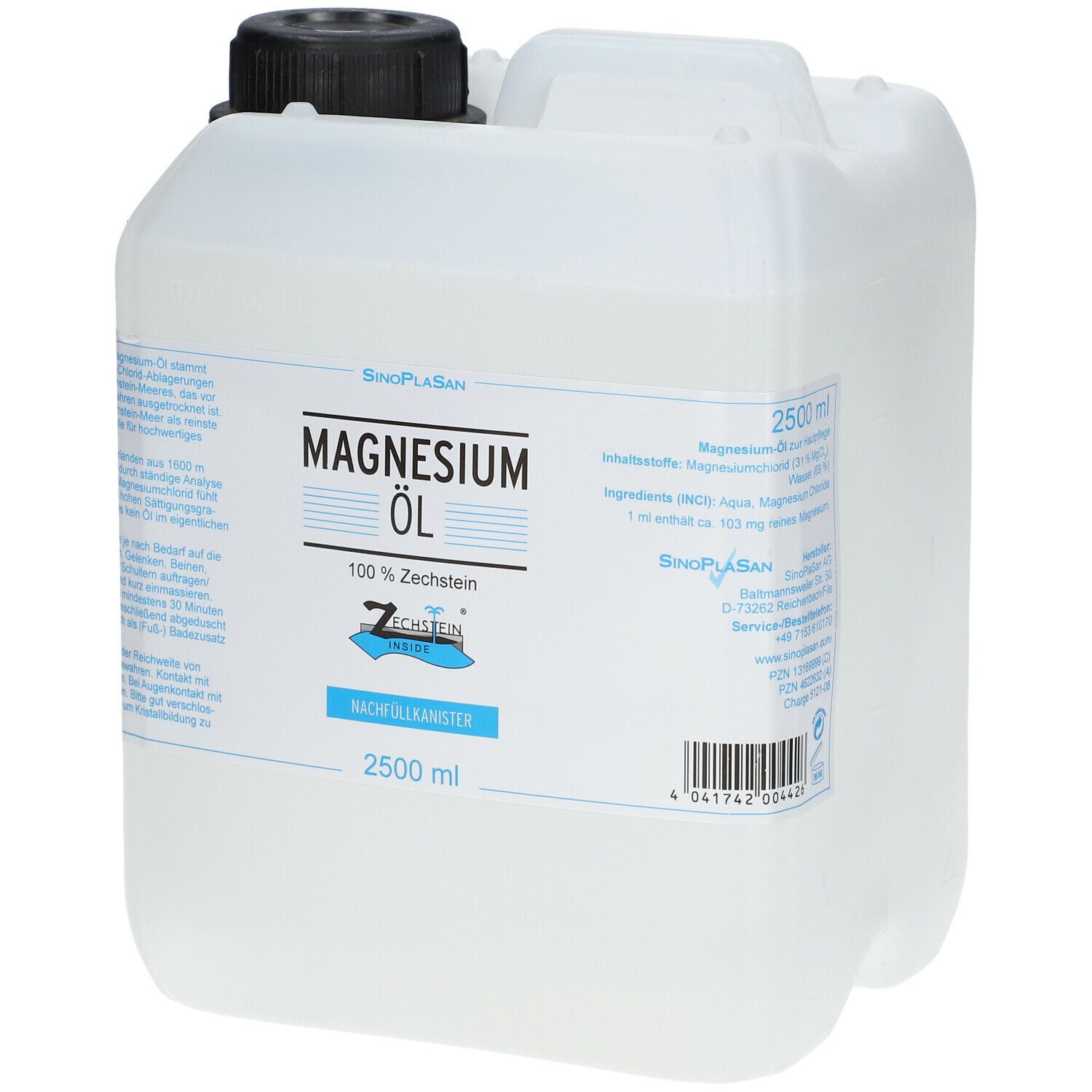 Magnesium-Öl 100 % Zechstein