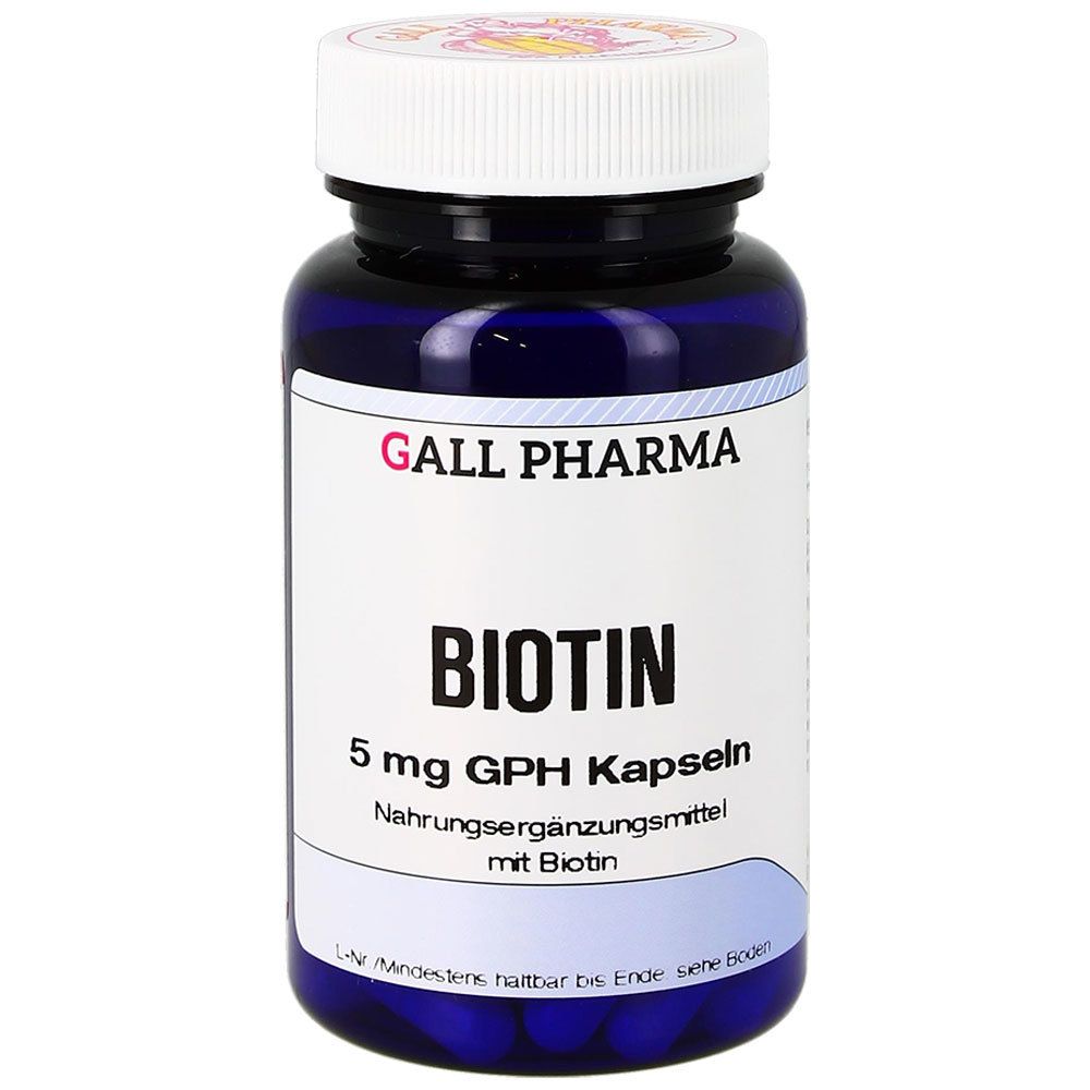 Image of GALL PHARMA Biotin 5 mg