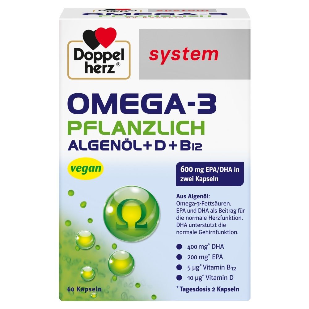 Doppelherz® Omega-3 pflanzlich