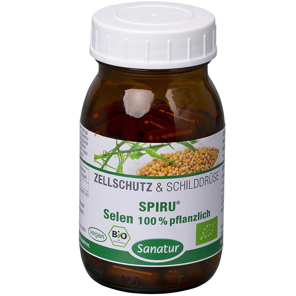Sanatur SPIRU® Selen 100 % pflanzlich