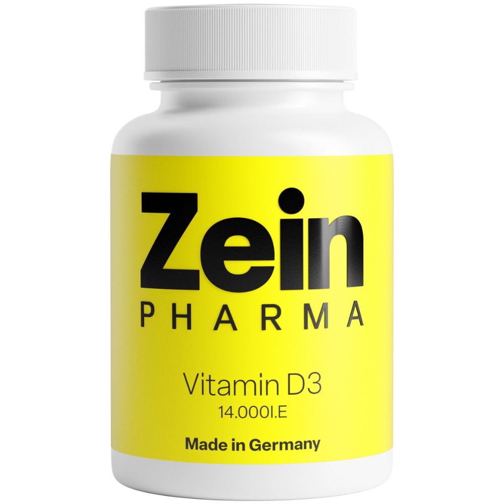 Vitamin D3 Kapseln 14.000 I.E. Softgel ZeinPharma