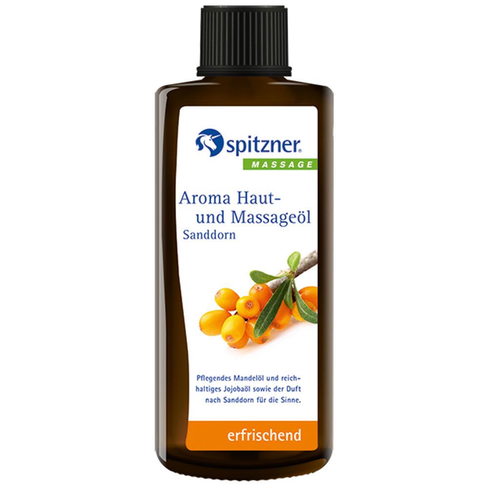 Image of spitzner® Aroma Haut- und Massageöl Sanddorn