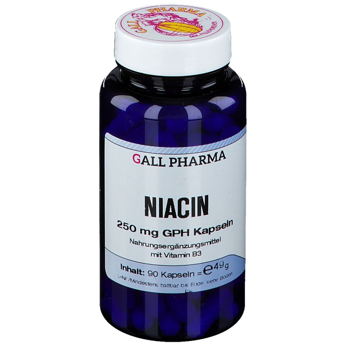 GALL PHARMA Niacin 250 mg GPH Kapseln