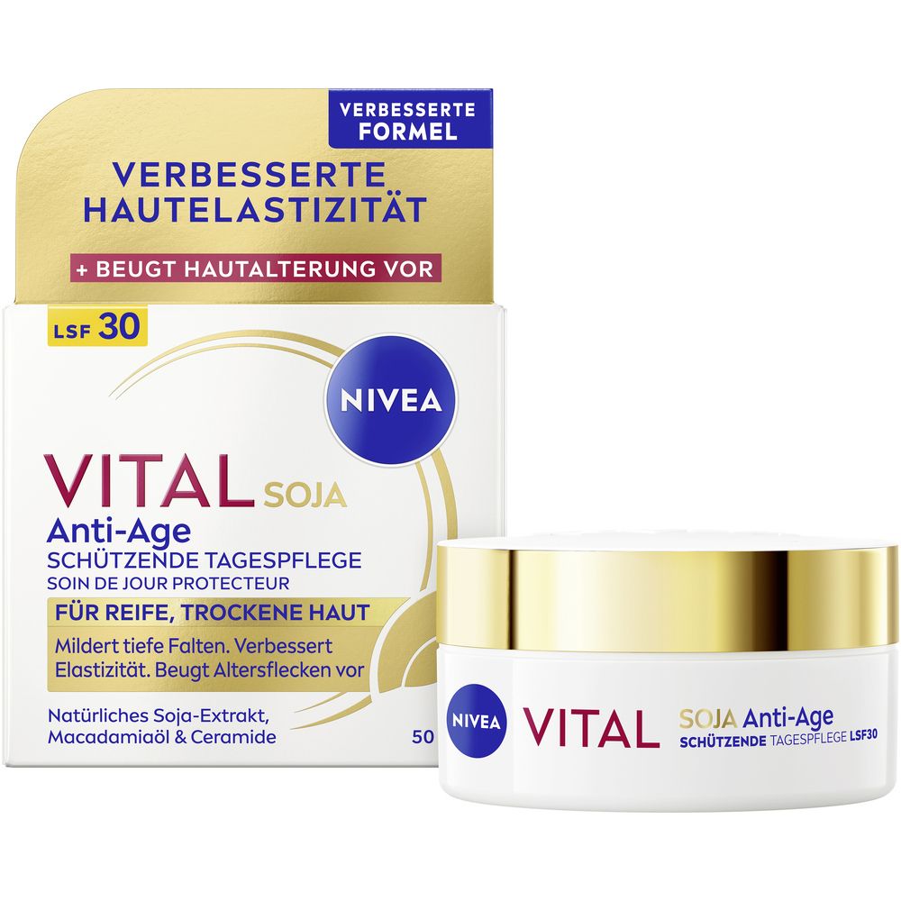NIVEA® VITAL Soja Anti Age Schützende Tagespflege LSF 30