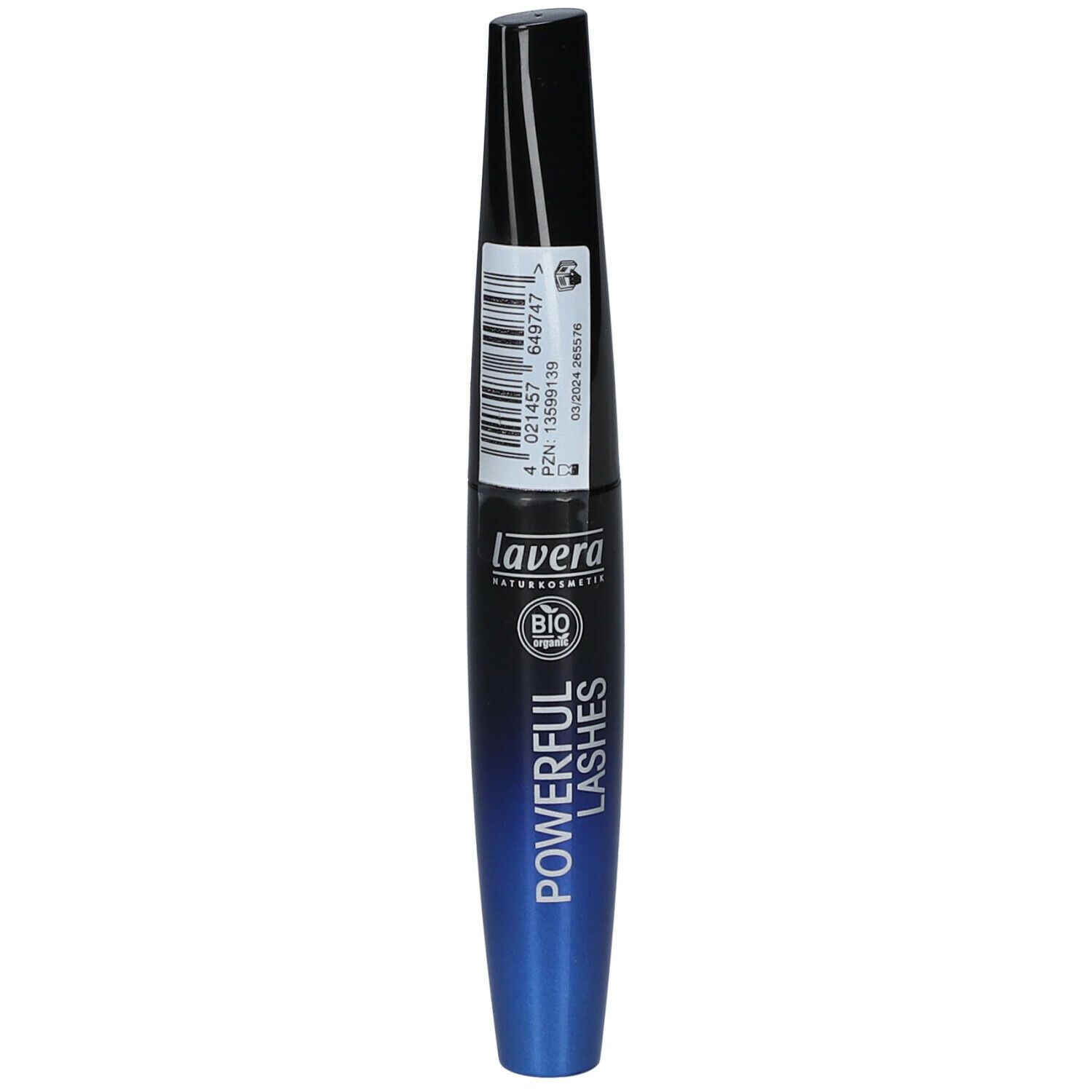 lavera POWERFUL LASHES Mascara black
