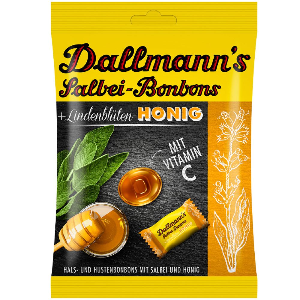 DALLMANN'S Salbei Honig Bonbons