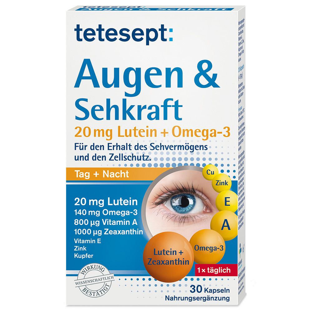 Image of tetesept® Augen & Sehkraft