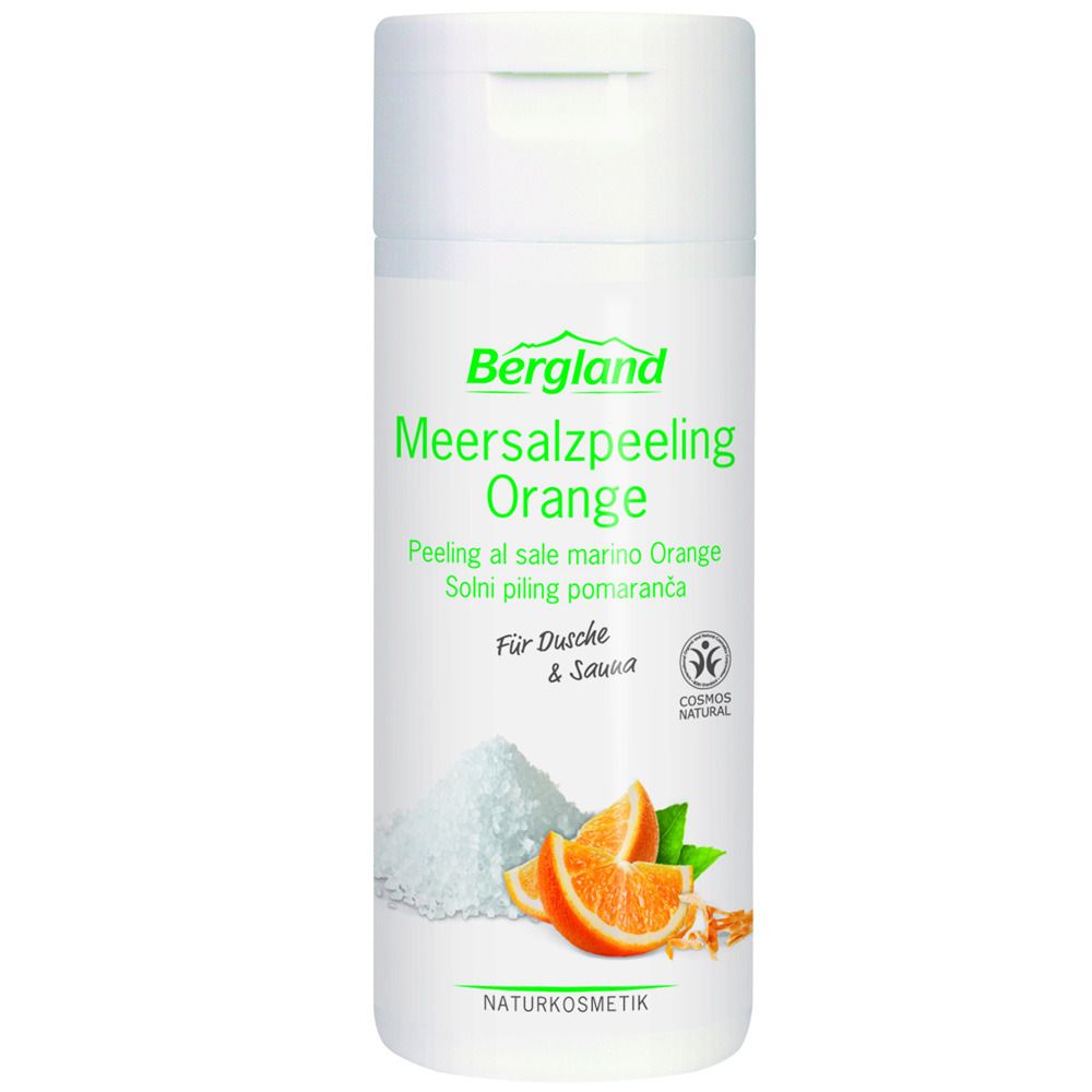 Image of Bergland Meersalzpeeling Orange