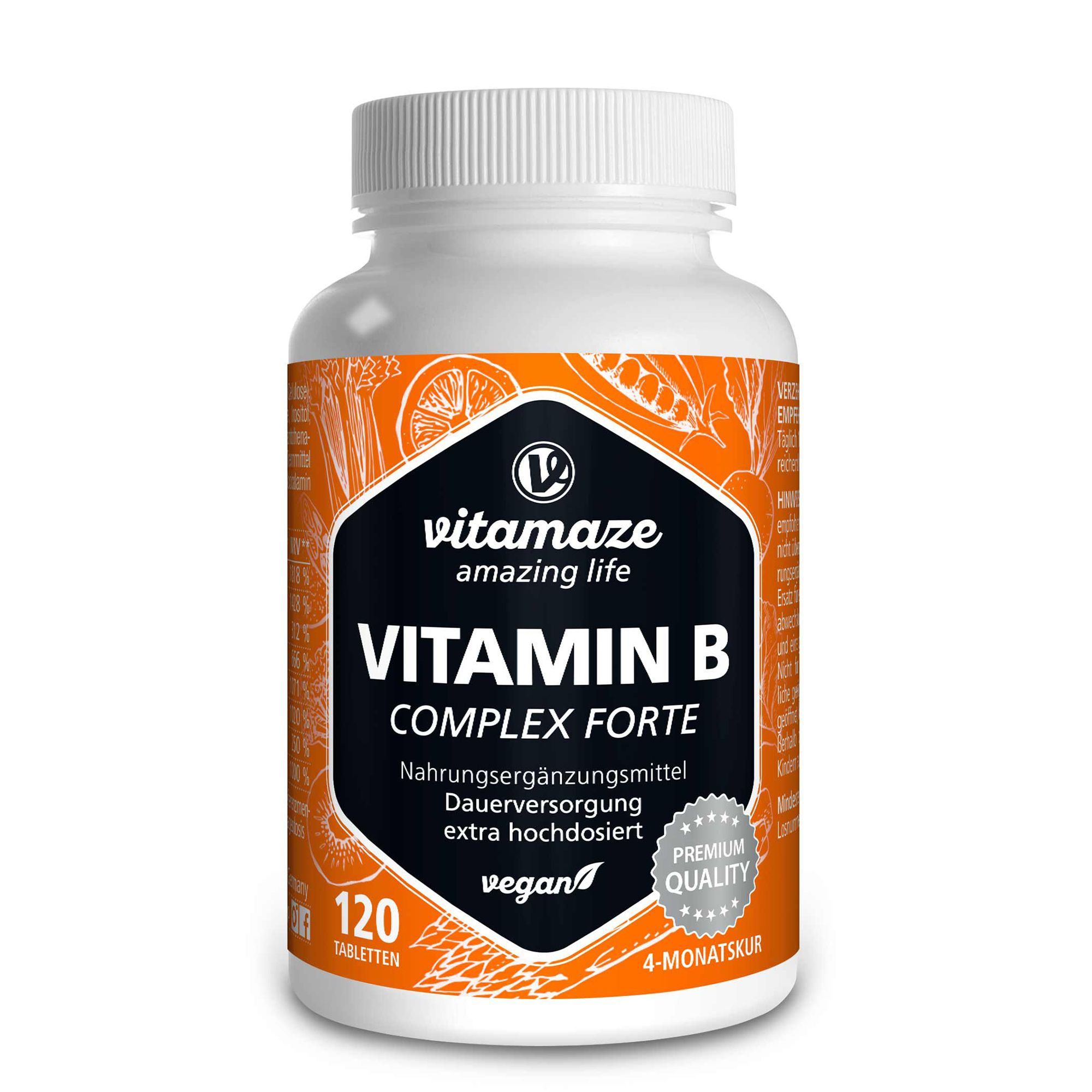 Image of VITAMIN B-Complex extra hochdosiert vegan