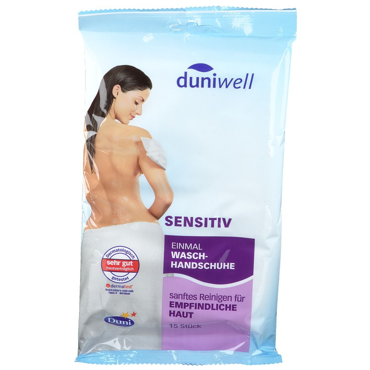 Image of duniwell Einmal Waschhandschuhe sensitiv