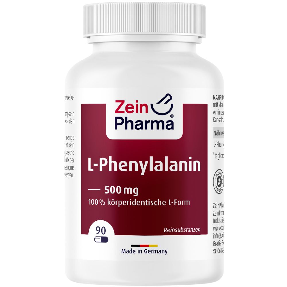 Image of L Phenylalanin Kapseln 500 mg ZeinPharma
