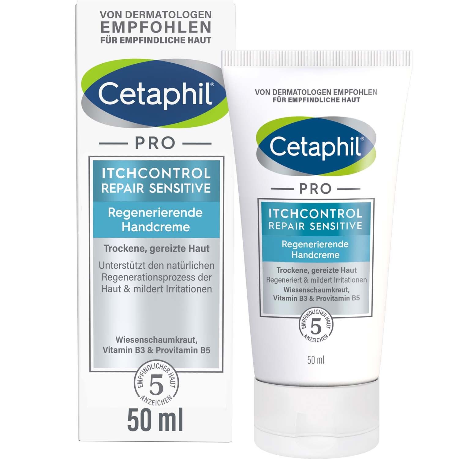 Image of Cetaphil® PRO Itch Control Sensitive Regenerierende Handcreme