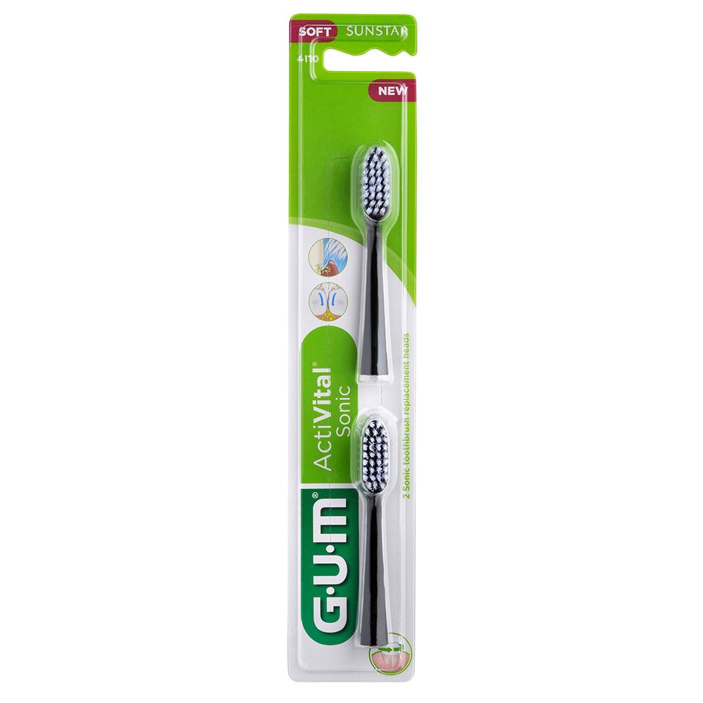 GUM® Activital Sonic Têtes de rechange