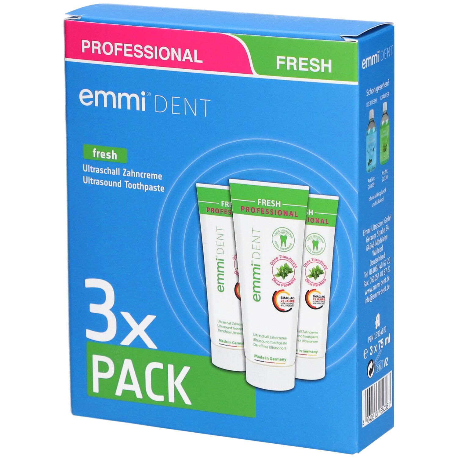 Image of emmi-dent® Zahncreme fresh