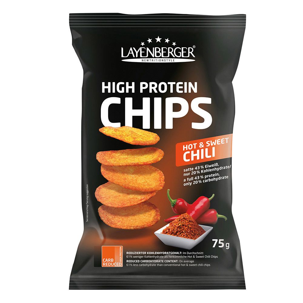 Image of LAYENBERGER® High Protein Chips Hot&Sweet Chili