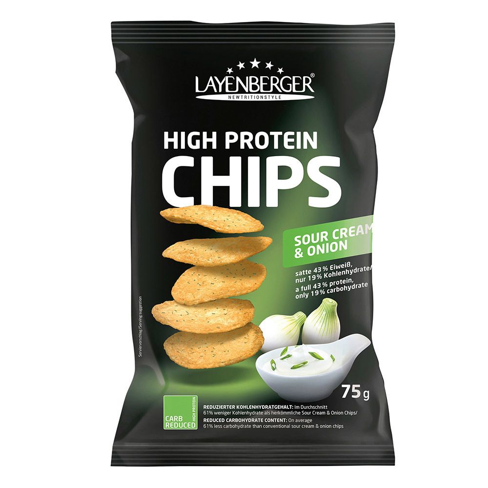 Image of LAYENBERGER® High Protein Chips Sour Cream & Onion