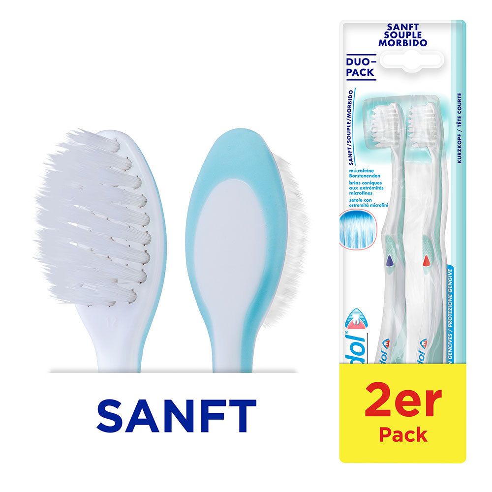 meridol Zahnbürste sanft Doppelpack