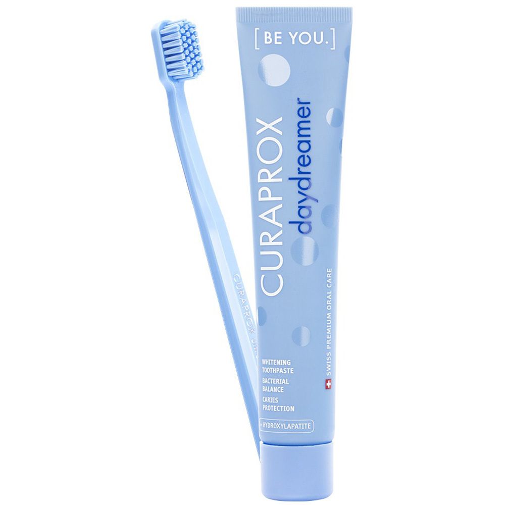 Curaprox® [BE YOU.] daydreamer Set, mûre + réglisse, bleu