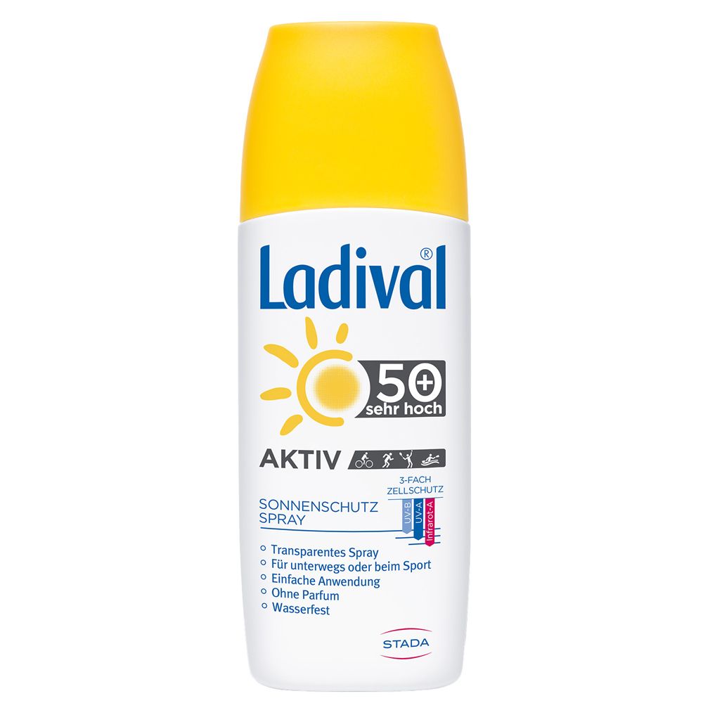 Image of Ladival® Aktiv Sonnenschutz Spray LSF 50+