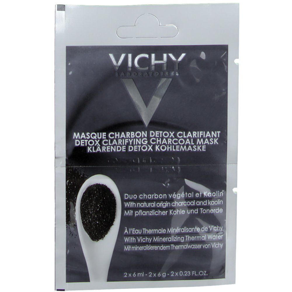 Vichy Masque de désintoxication clarifiant au carbone