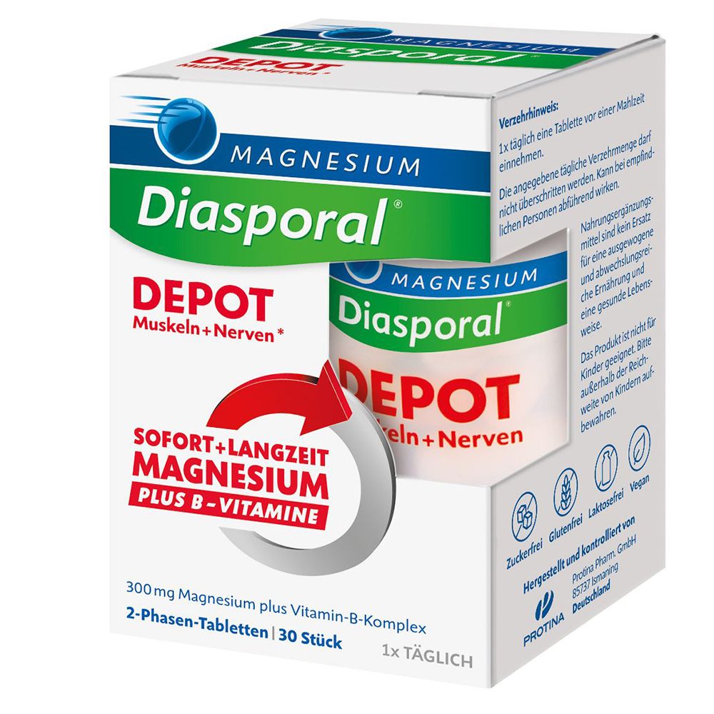 Image of Magnesium-Diasporal® DEPOT Muskeln + Nerven