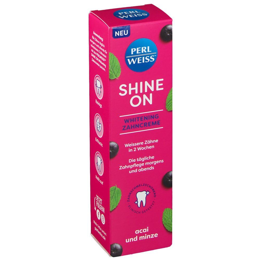 PERLWEISS® Brillance sur Acai et menthe