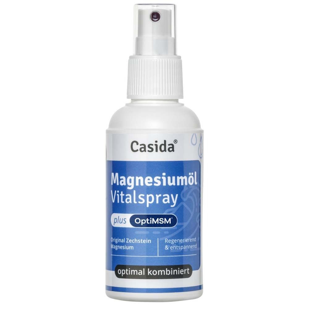 Casida Huile de magnésium + MSM Vitalspray