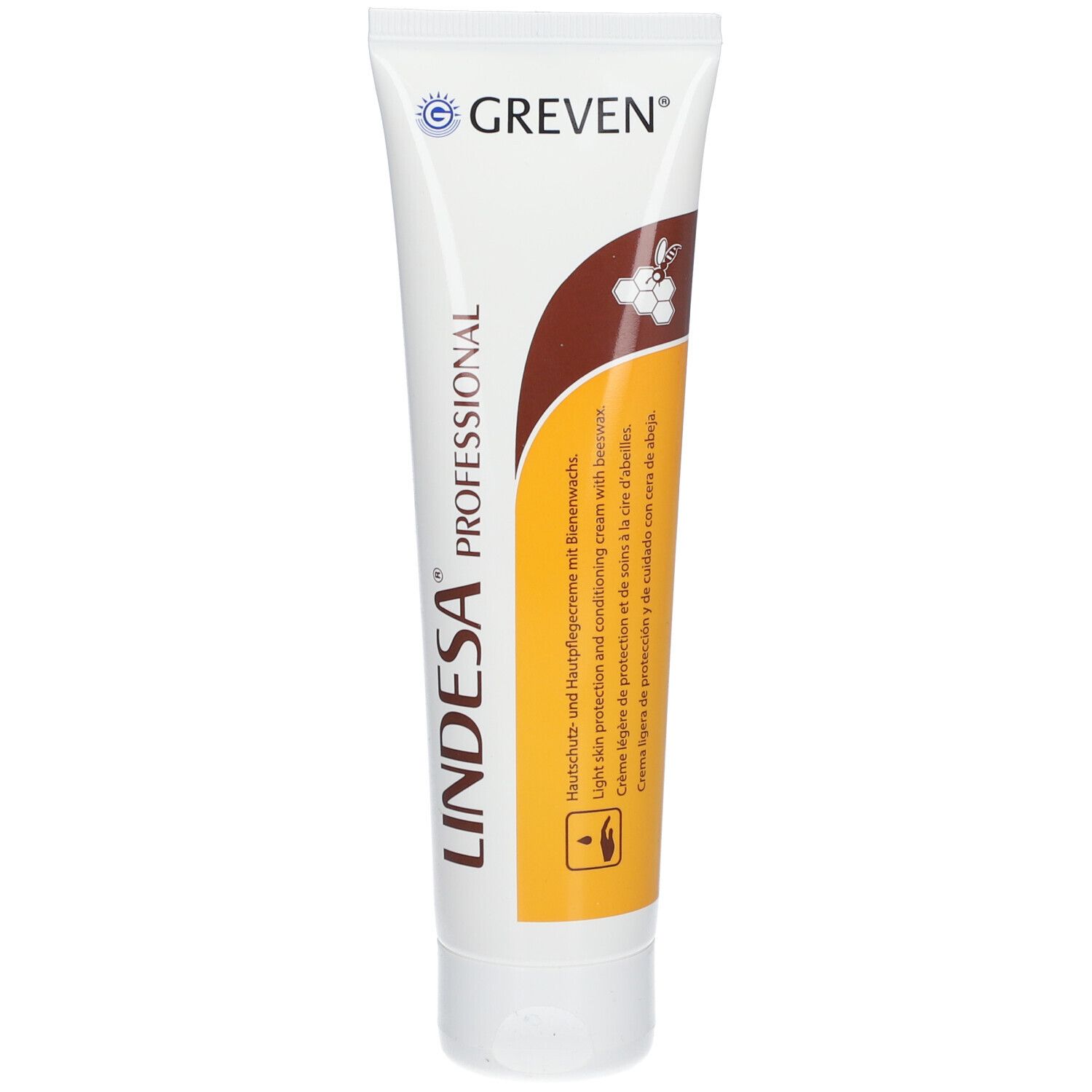 LINDESA® Professional Hautschutz- und Hautpflegecreme mit Bienenwachs
