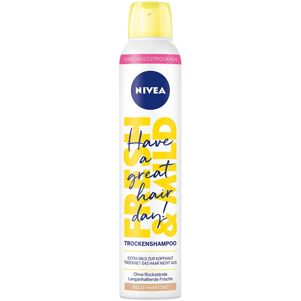 NIVEA® Hair Care Fresh Revive 3in1 Trockenshampoo Helle Haartöne