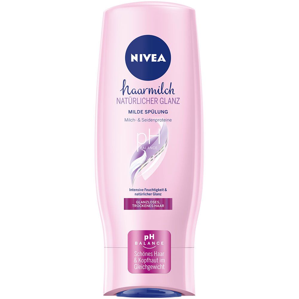NIVEA Hairmilk Après-shampooing brillance naturelle