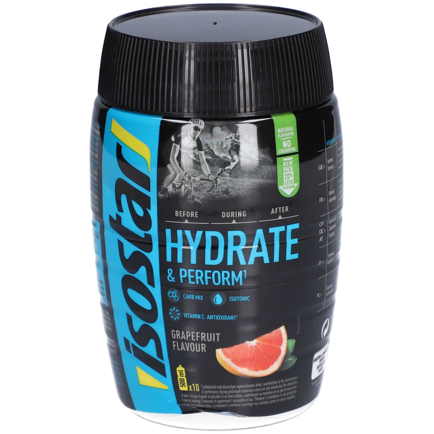 Isostar Hydrate & Perform, Pamplemousse, Poudre