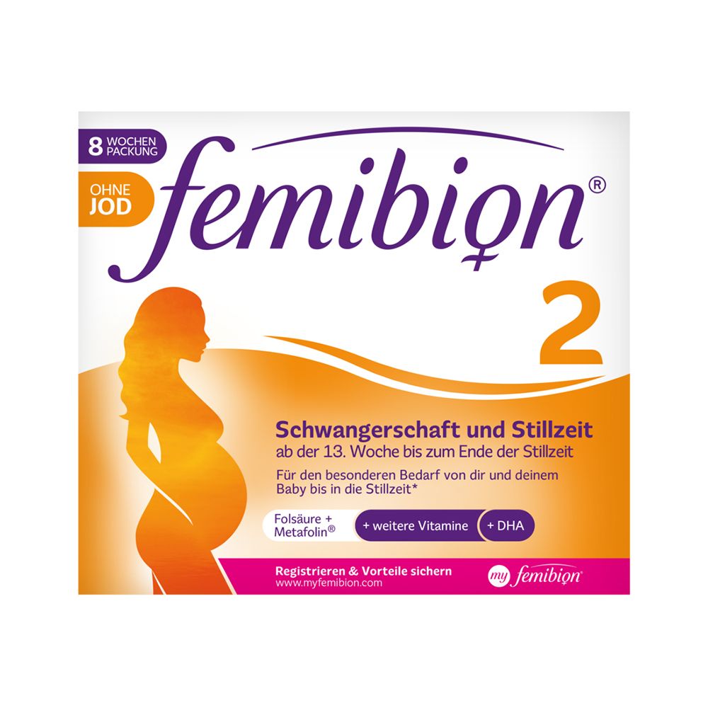Image of Femibion® 2 Schwangerschaft + Stillzeit ohne Jod