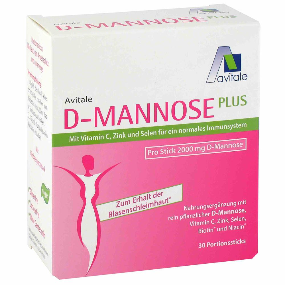 Image of Avitale D-Mannose Plus 2.000 mg
