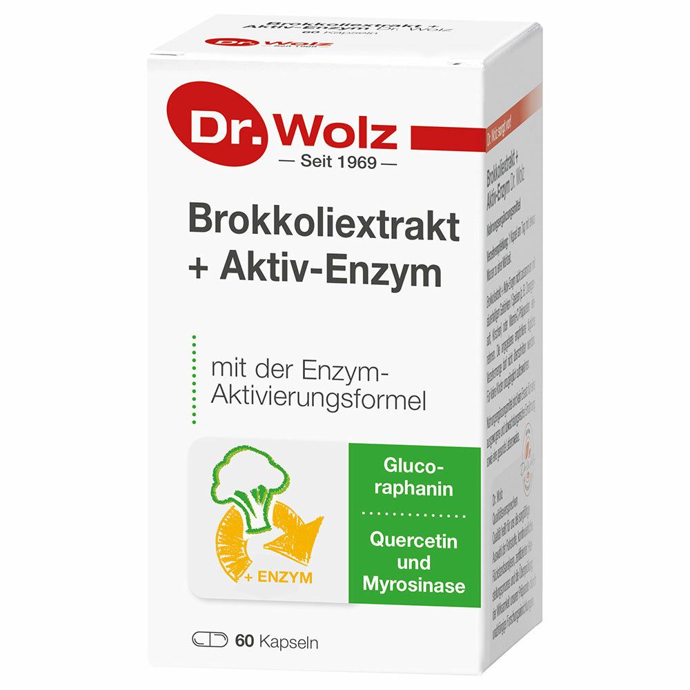 Image of Dr. Wolz Brokkoliextrakt + Aktiv-Enzym Dr. Wolz