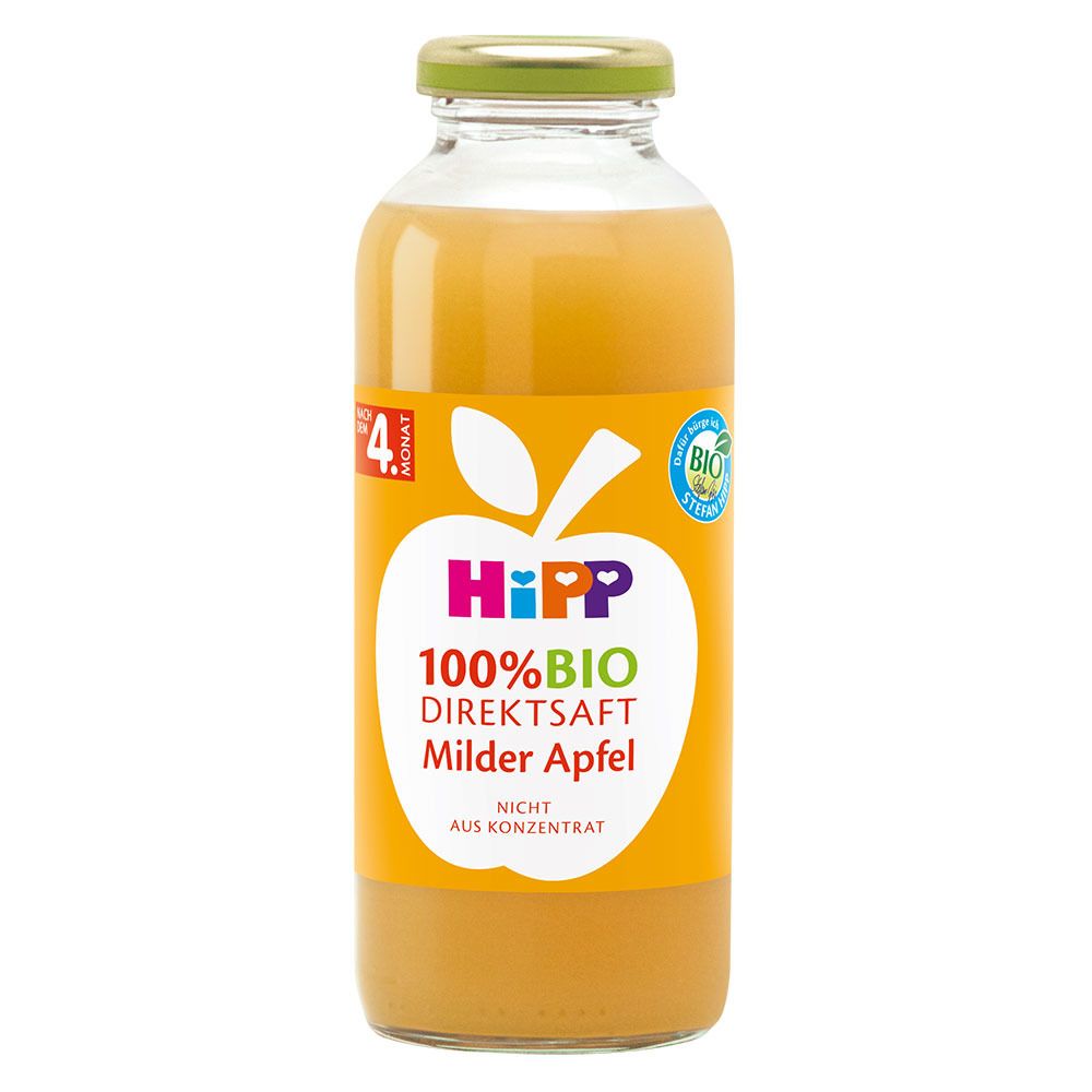 Image of Hipp 100% Bio Direktsaft Apfel ab dem 5. Monat