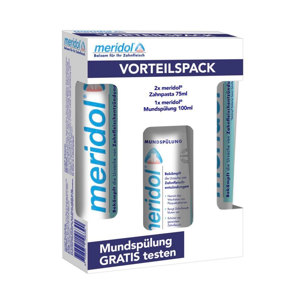 meridol Zahnpasta + Spülung