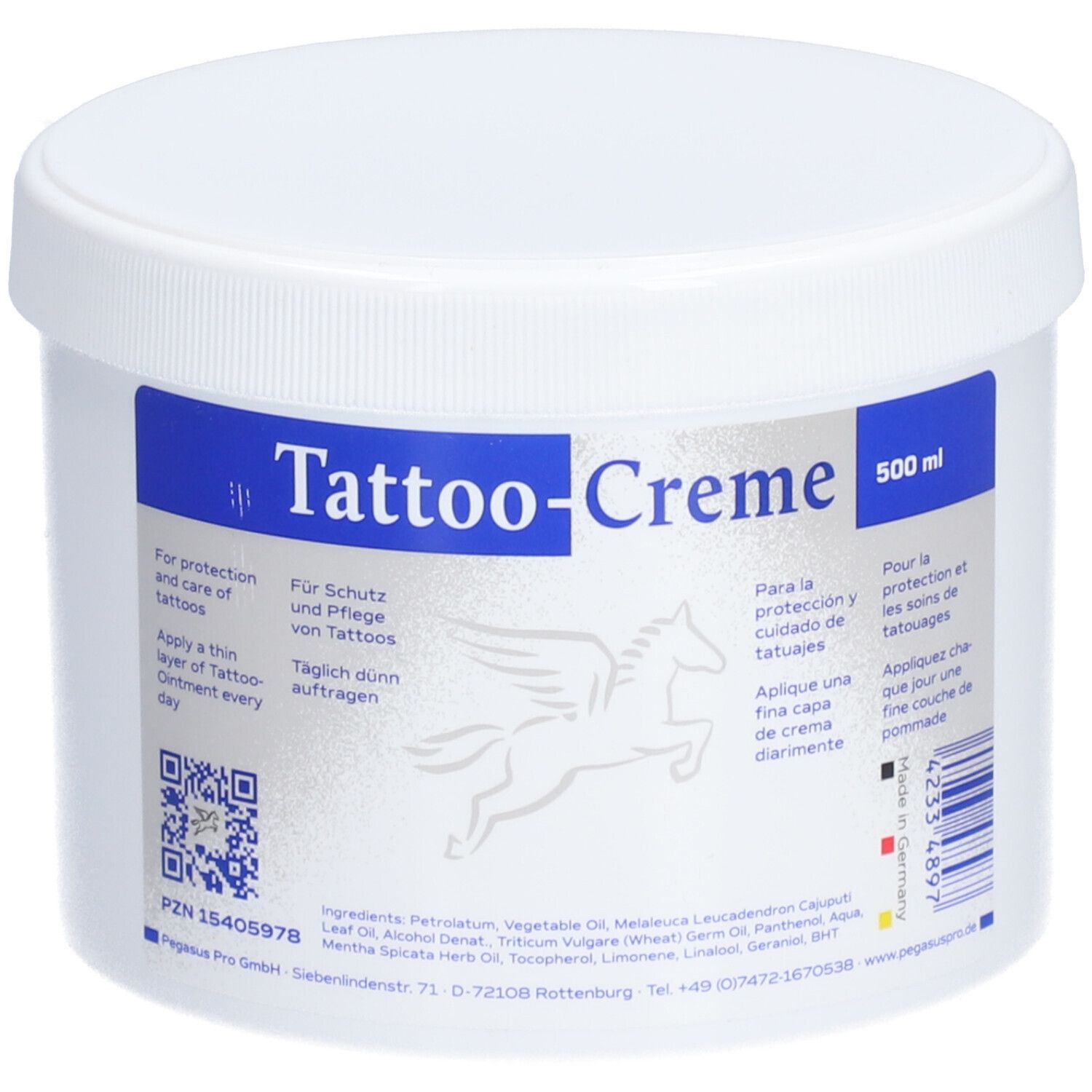 Image of Pegasus Pro Tattoo-Creme