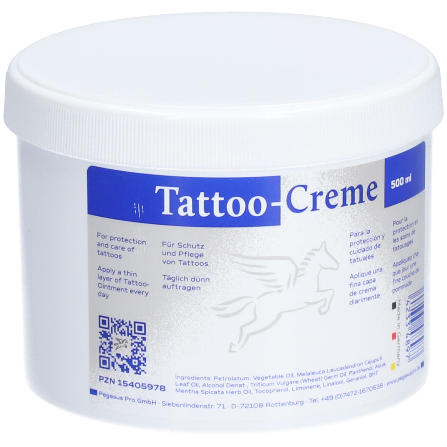 Pegasus Pro TattooCreme shopapotheke.ch