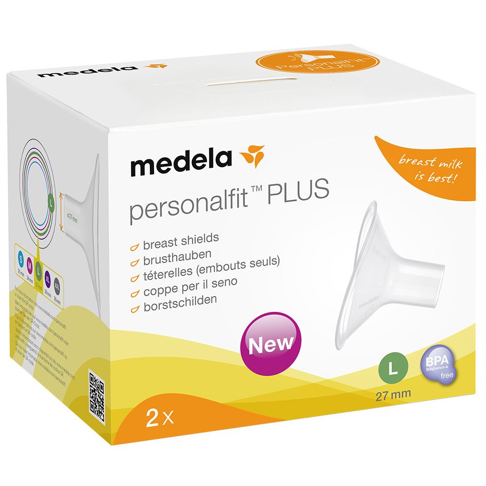 medela PersonalFit™ PLUS Brusthaube 2 St., Gr. L 27 mm