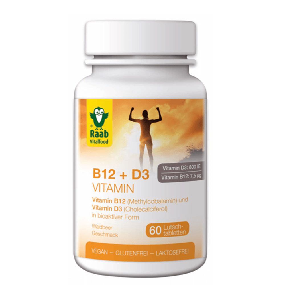 Raab Vitamin B12 + D3