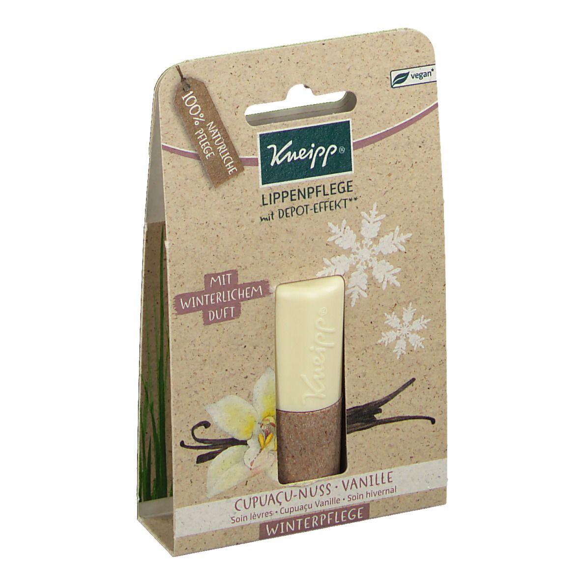Kneipp® Lippenpflegestift Cupuacu-Nuss & Vanille