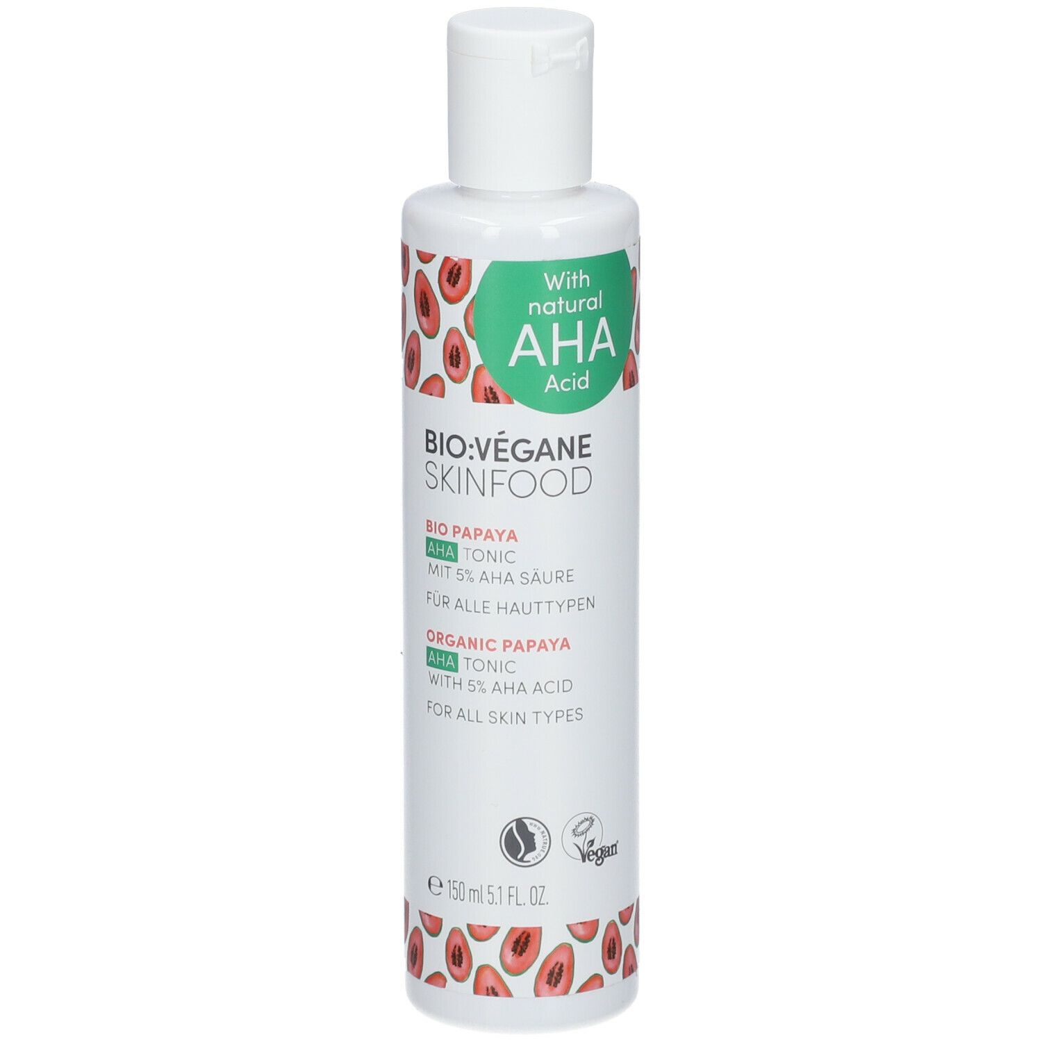 BIO VÉGANE SKINFOOD BIO PAPAYA AHA TONIC