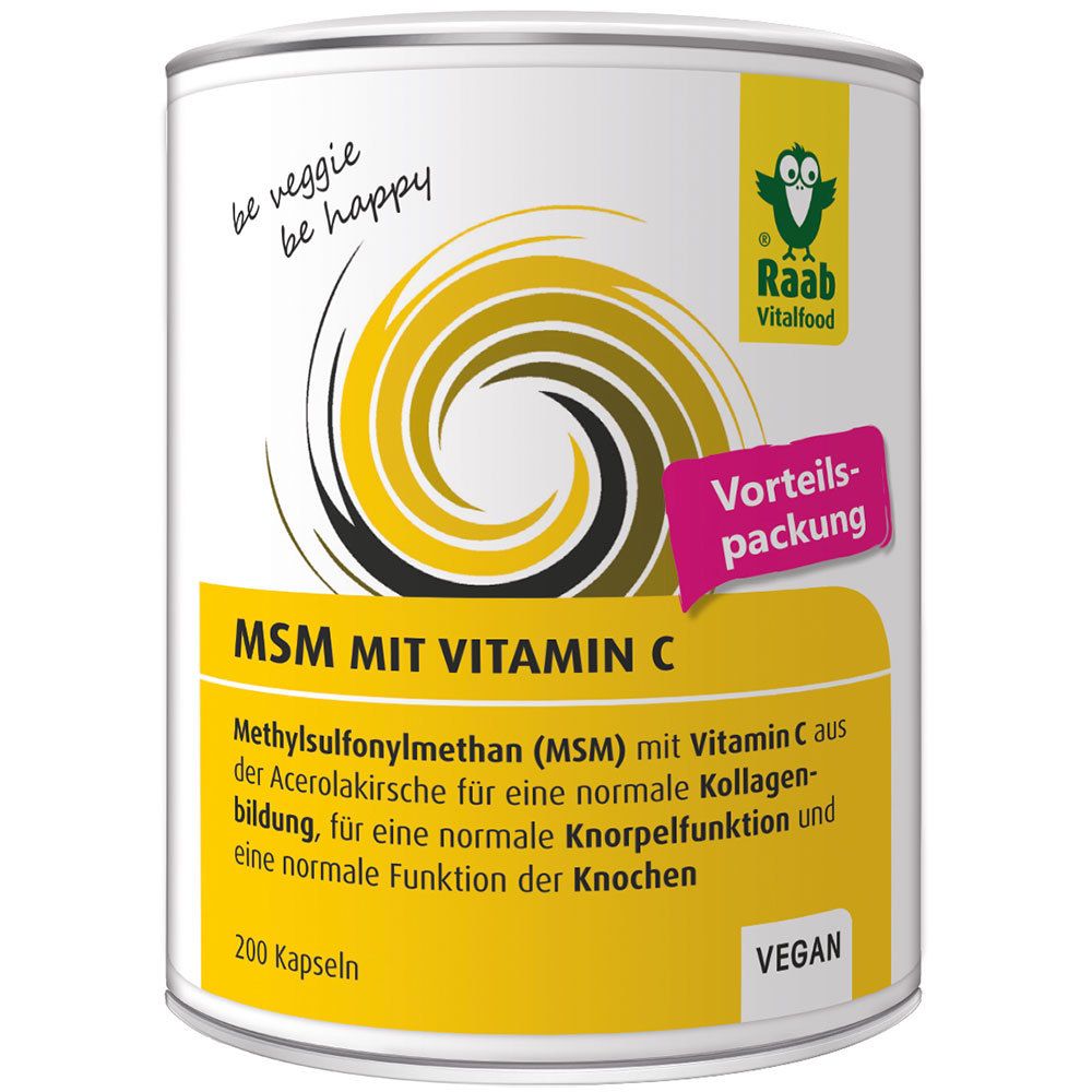 Image of Raab® Vitalfood MSM mit Vitamin C