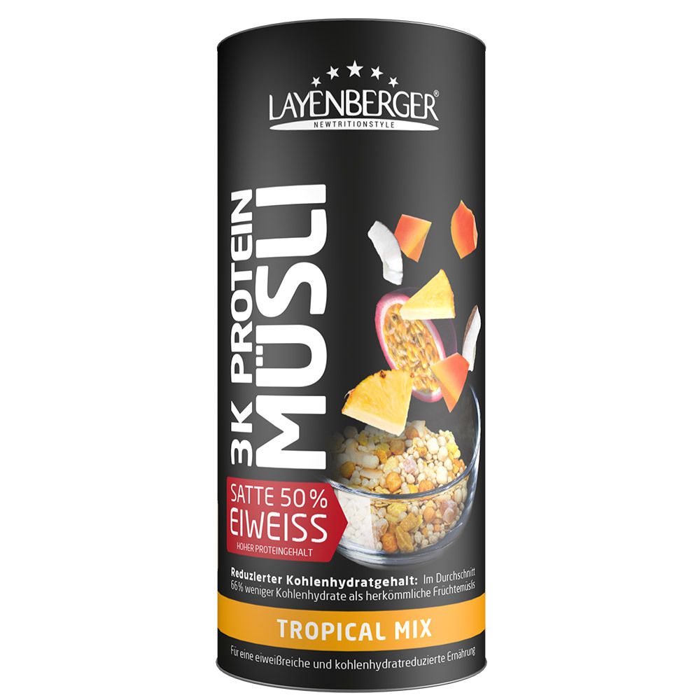 LAYENBERGER® 3K Protein Müsli Tropical Mix